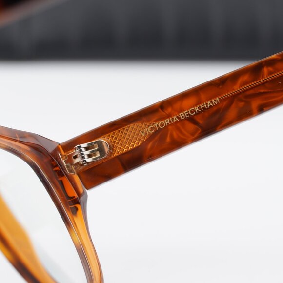 Victoria Beckham VB2617 218 Geometric Eyeglasses - Havana Caramel 55mm main image 6